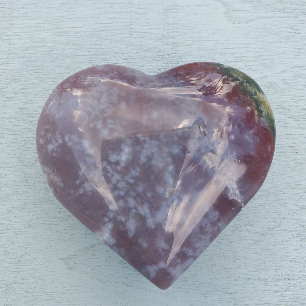 Ocean Jasper Heart (0J102)